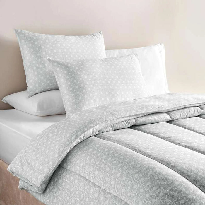 Aiden 3-Piece Queen Comforter Set 200X240Cm - Grey