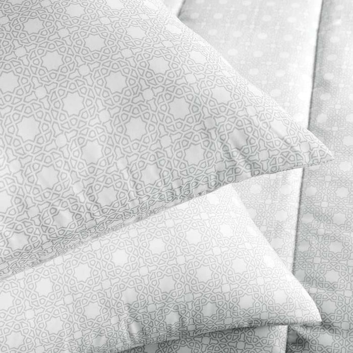 Aiden 3-Piece Queen Comforter Set 200X240Cm - Grey