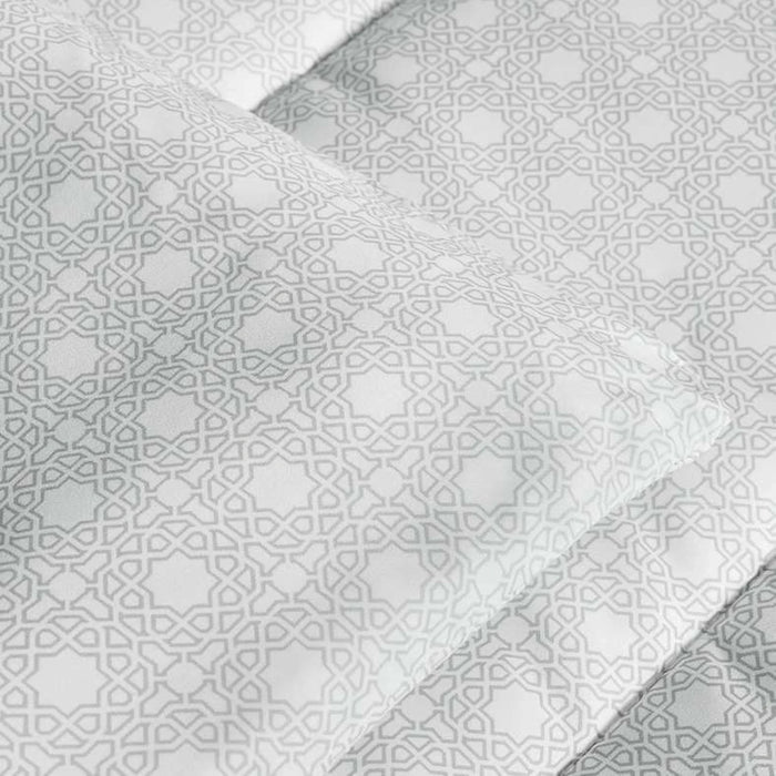 Aiden 3-Piece Queen Comforter Set 200X240Cm - Grey