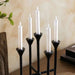 Aiden 6-Piece Led Candle H20Cm - White Pan Home