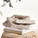 Aidric Paper Mache Hand Painted Decor Chain Accent 38X38X13Cm - Brown Pan Home