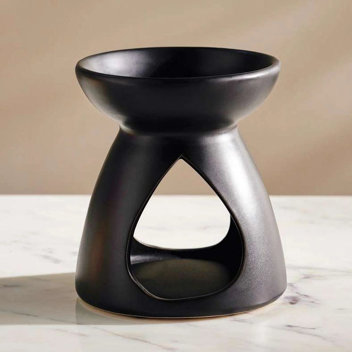 Ain Ceramic Oil Burner 10X10X11Cm - Black