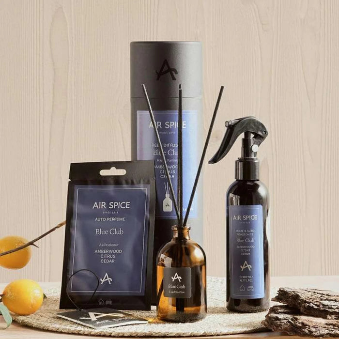 Air Spice Blue Club Room Spray 200Ml- Blue