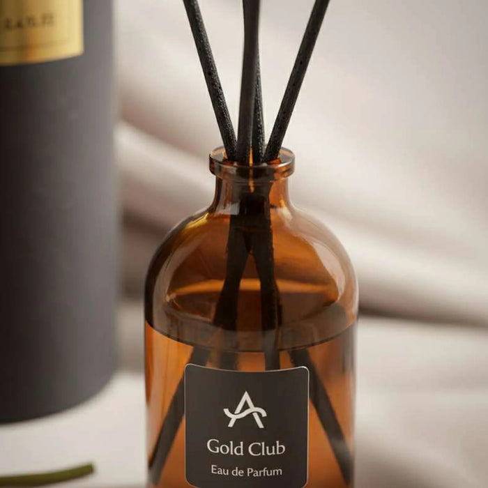 Air Spice Gold Club Reed Diffuser 100Ml- Yellow