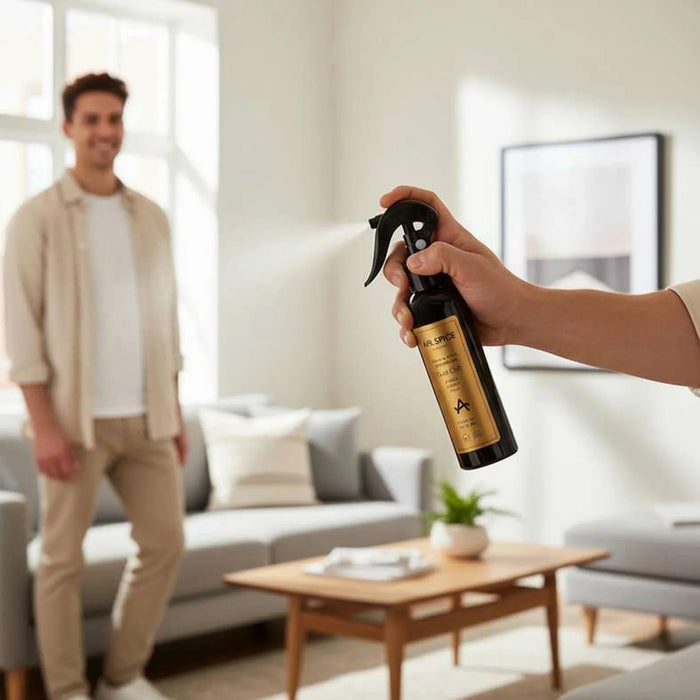 Air Spice Gold Club Room Spray  200Ml- Yellow