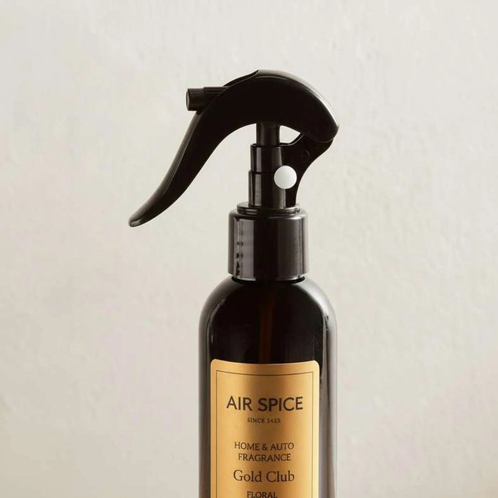 Air Spice Gold Club Room Spray  200Ml- Yellow