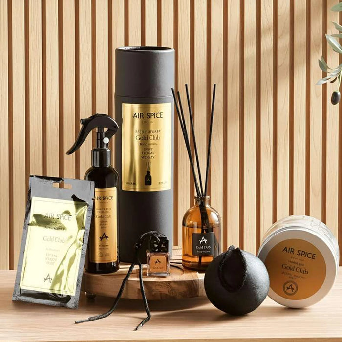 Air Spice Gold Club Room Spray  200Ml- Yellow