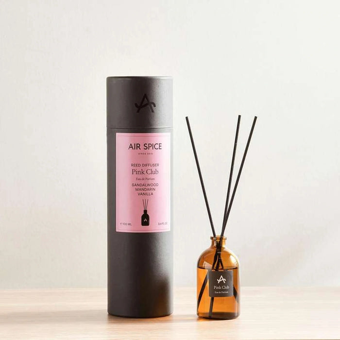 Air Spice Pink Club Reed Diffuser 100Ml- Pink