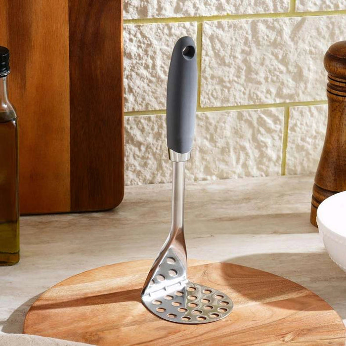 Aira Potato Masher - Grey Pan Home