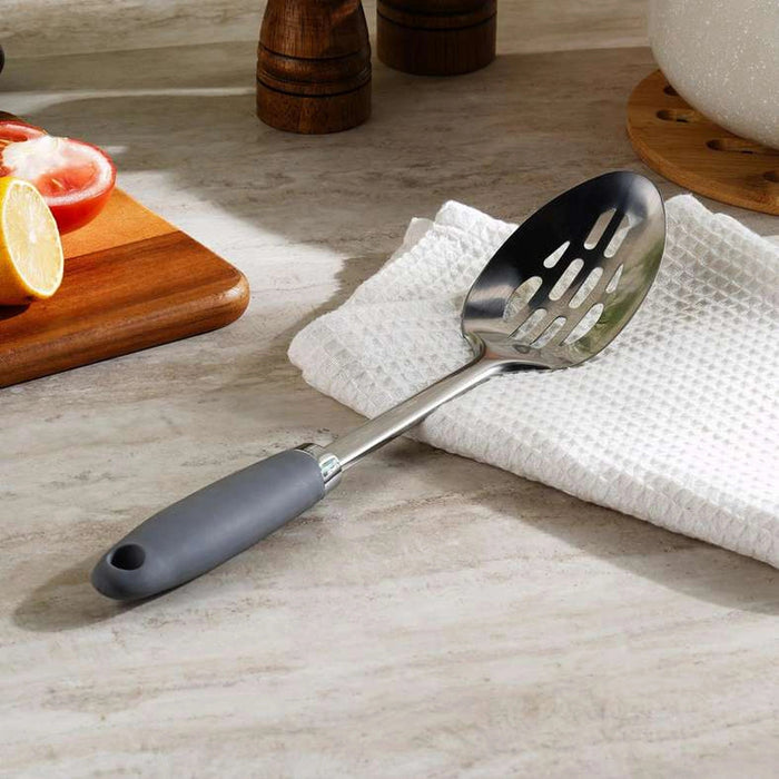 Aira Slotted Turner - Grey Pan Home