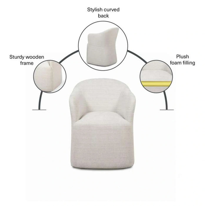Aires Dining Chair - Beige