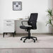 Airway Office Medium Back Chair Mesh Fabric - Black Pan Home