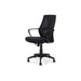 Airway Office Medium Back Chair Mesh Fabric - Black Pan Home