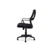Airway Office Medium Back Chair Mesh Fabric - Black Pan Home
