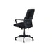 Airway Office Medium Back Chair Mesh Fabric - Black Pan Home