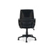 Airway Office Medium Back Chair Mesh Fabric - Black Pan Home