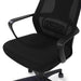 Airway Office Medium Back Chair Mesh Fabric - Black Pan Home