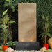 Alabama Polyresin Floor Fountain 75X40X149.5Cm- Natural Pan Home