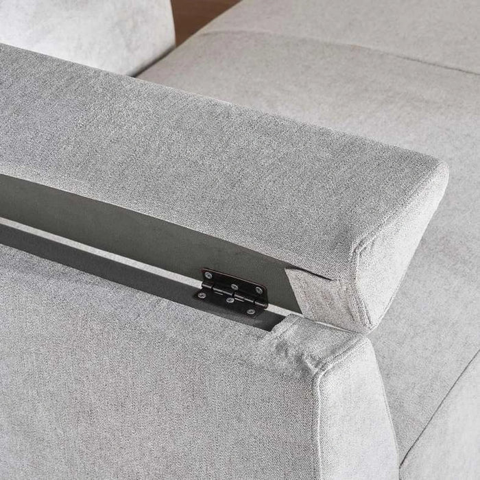Alabaster Right Chaise Lounge