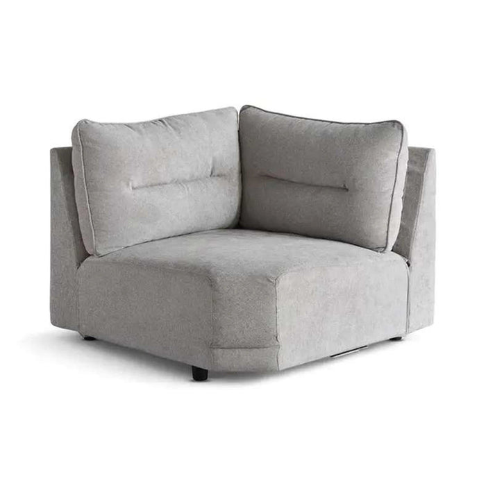 Alabaster Single Seater Corner Sofa Pan Home