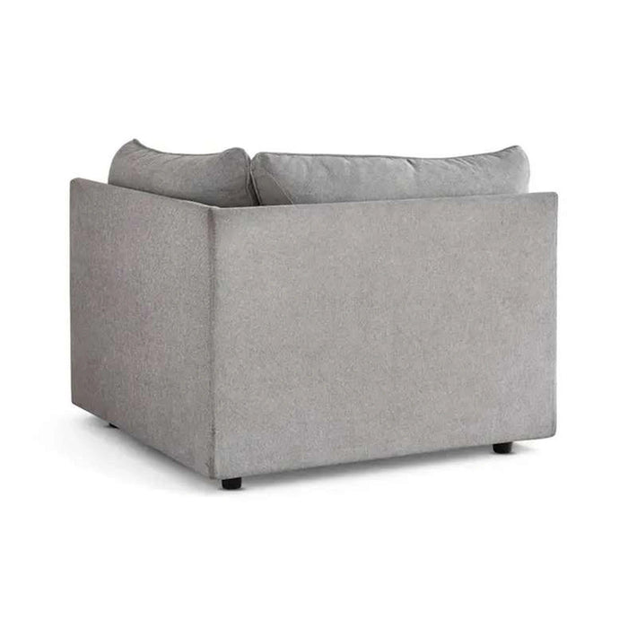 Alabaster Single Seater Corner Sofa Pan Home