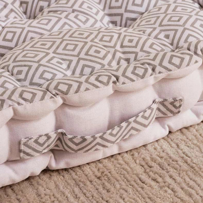 Alan Floor Cushion 9 Cm - Grey Pan Home