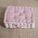 Alan Floor Cushion 40X40X9 Cm -Pink Pan Home