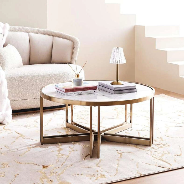 Alaric Polyresin Vase 23X23X40Cm - Beige