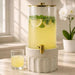 Alazouni Drink Dispenser 5L - Beige Pan Home