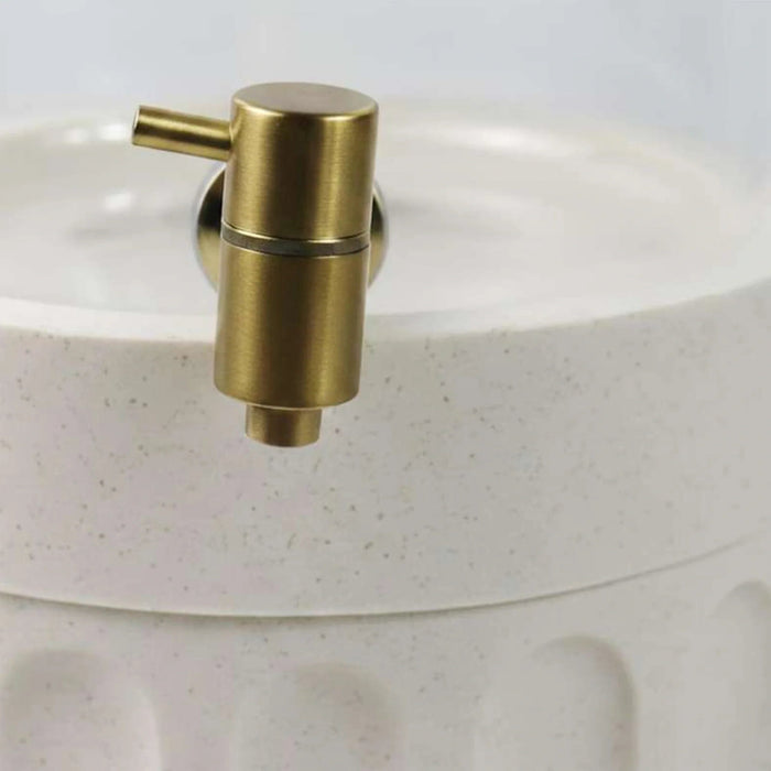 Alazouni Drink Dispenser 5L - Beige Pan Home