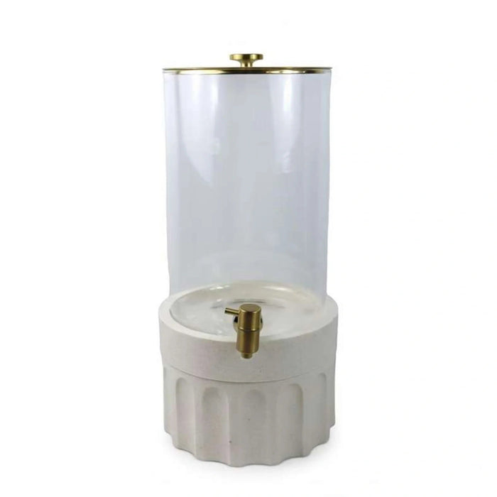 Alazouni Drink Dispenser 5L - Beige Pan Home