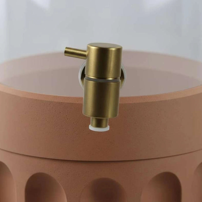 Alazouni Drink Dispenser 5L -Brown Pan Home