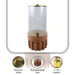 Alazouni Drink Dispenser 5L -Brown Pan Home