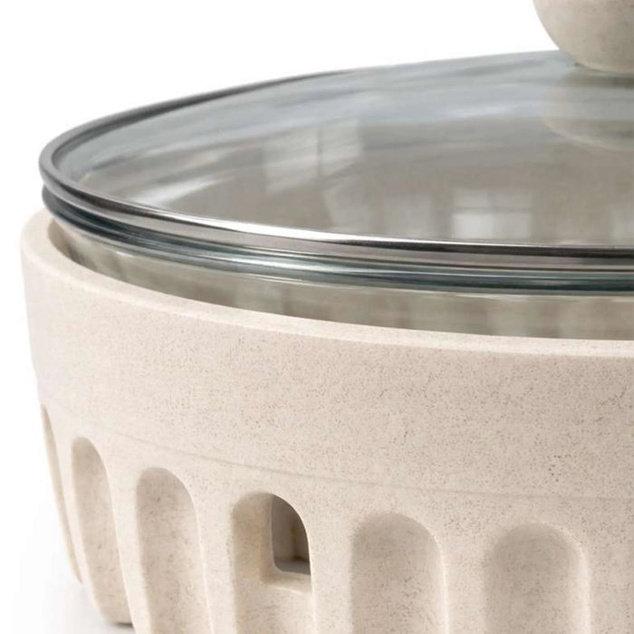 Alazouni Oval Food Warmer 3L- Beige