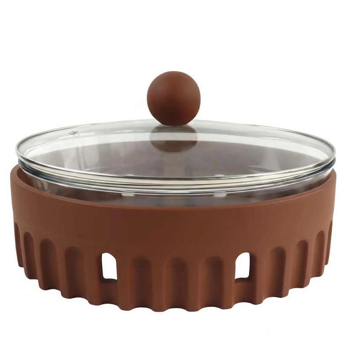 Alazouni Oval Food Warmer 3L -Brown