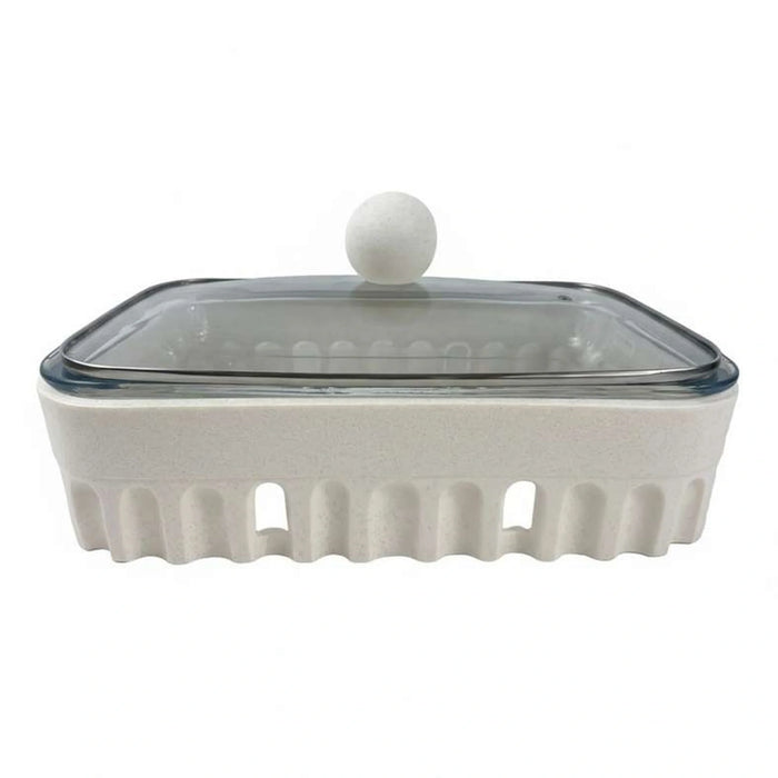 Alazouni Rectangular Food Warmer 3L -Beige