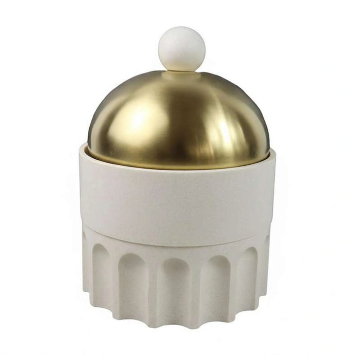 Alazouni Soup Warmer 25.5X25.5X34Cm -Beige