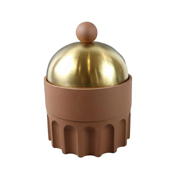 Alazouni Soup Warmer 25.5X25.5X34Cm -Brown