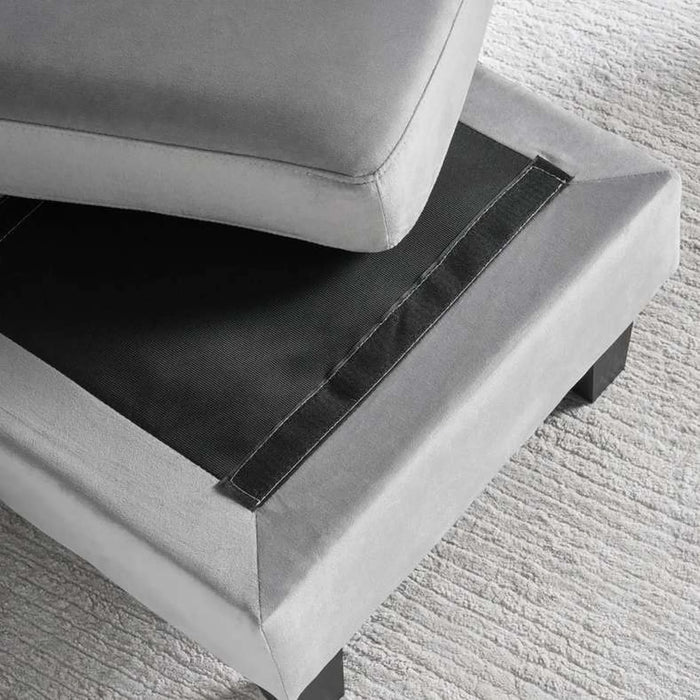 Albus Corner Sofa Set - Grey