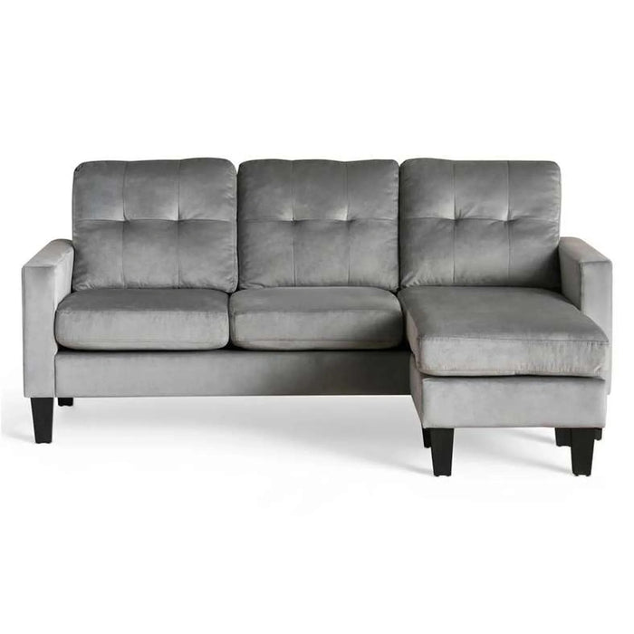 Albus Corner Sofa Set - Grey