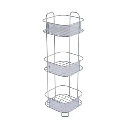 Alder 3 Tier Shower Caddy - Silver Pan Home