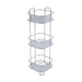 Alder 3 Tier Shower Caddy - Silver Pan Home