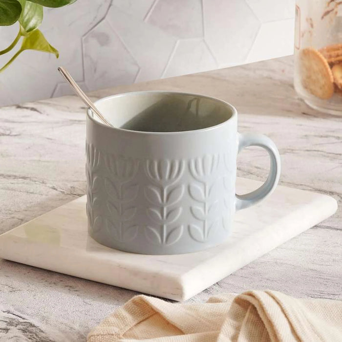 Alder Stoneware Mug 420Ml -Blue