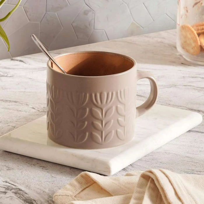Alder Stoneware Mug 420Ml -Brown