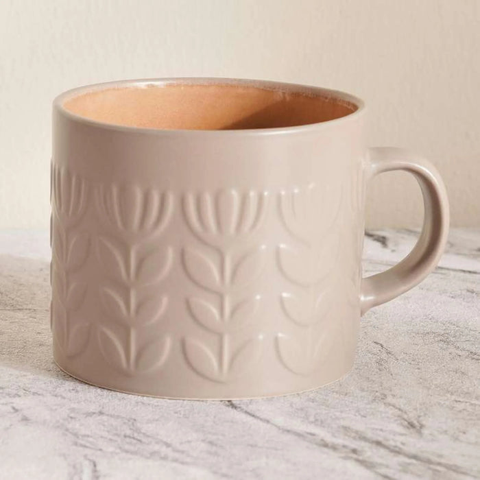 Alder Stoneware Mug 420Ml -Brown