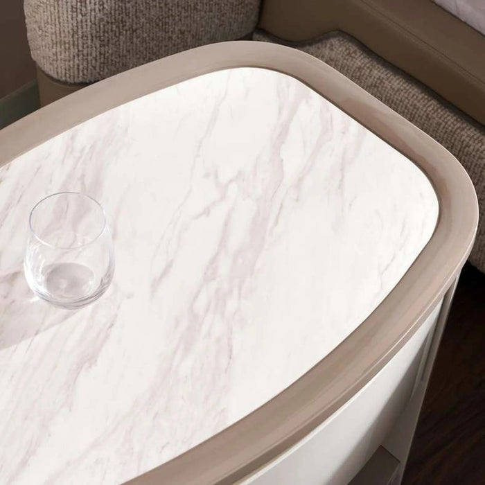 Alessandro Nightstand - Light Grey Pan Home