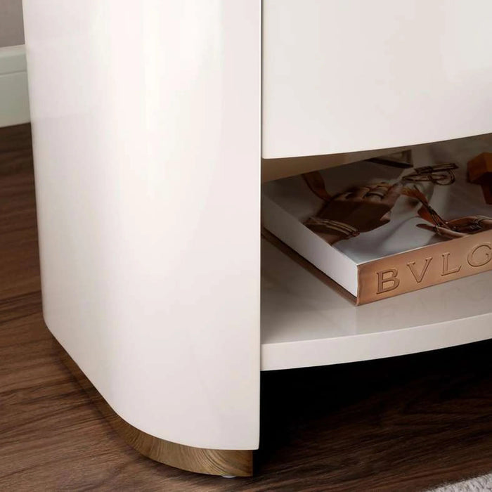 Alessandro Nightstand - Light Grey Pan Home