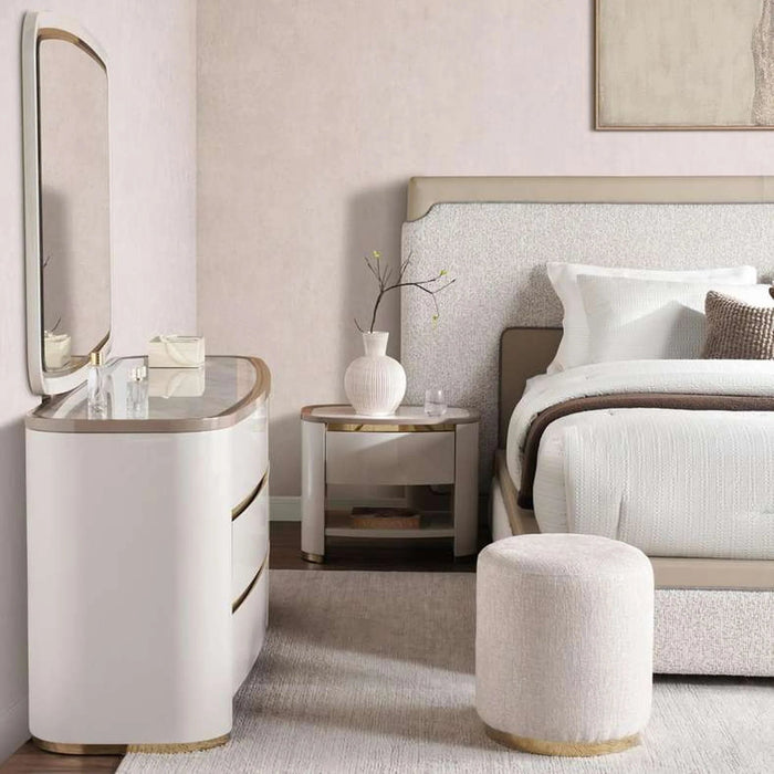 Alessandro Nightstand - Light Grey Pan Home