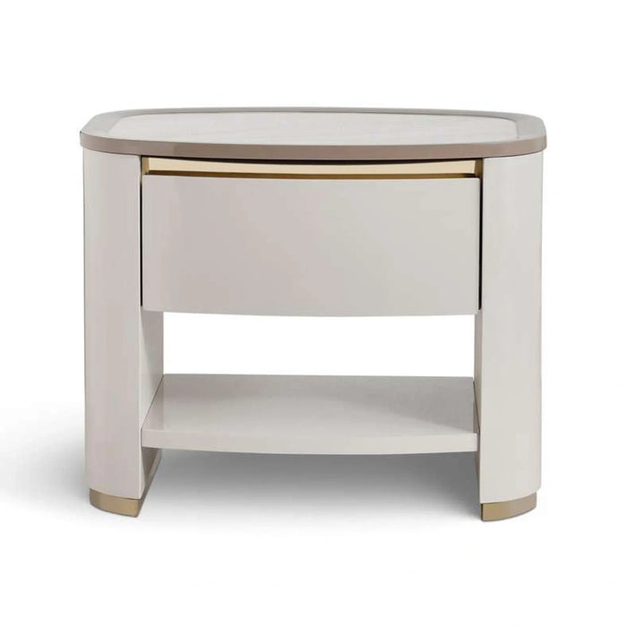 Alessandro Nightstand - Light Grey Pan Home