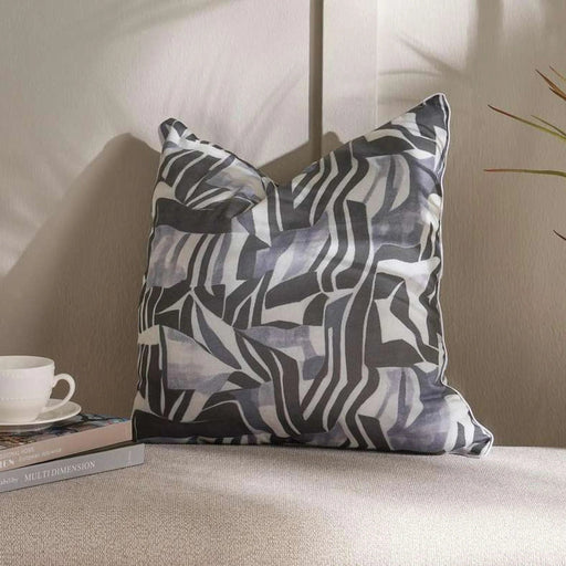 Alethea Printed Filled Cushion 50X50Cm-Anthracite Pan Home